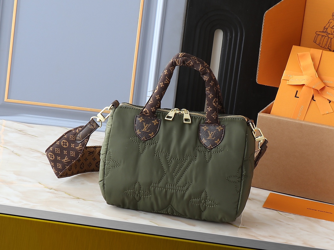 LV Rivage Bb Handbag Monogram Canvas Interior Pocket